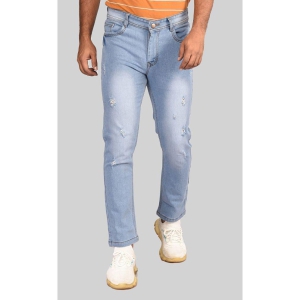 Aflash - Light Blue Denim Slim Fit Men's Jeans ( Pack of 1 ) - None