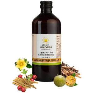 Kerala Ayurveda Mahanarayana Thailam 450ml | Post-workout Abhyanga Oil | Soothes Muscles | For Healthy Joints