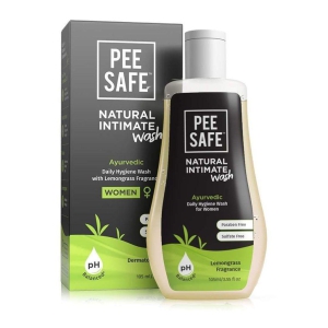 pee-safe-natural-intimate-wash-for-women-100-alcohol-free-ph-balanced-ayurvedic-daily-hygiene-wash-lemongrass-fragrance-paraben-free-sulfate-free-105ml