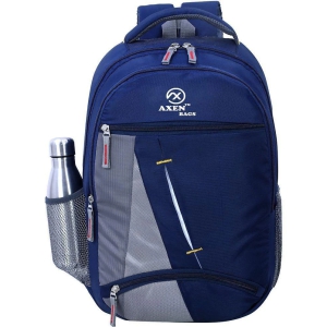 AXEN BAGS - Blue Polyester Backpack ( 30 Ltrs ) - Blue