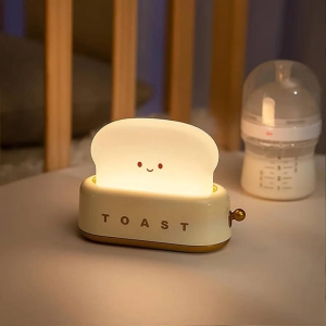 Kawaii Toast Lamp - Yellow - Single Piece