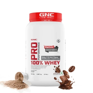 GNC Pro Performance 100% Whey Protein 2 lbs Cafe Mocha