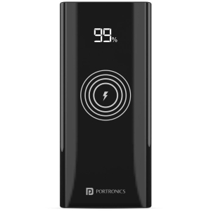 Portronics 10000 -mAh Li-Polymer Power Bank - Black