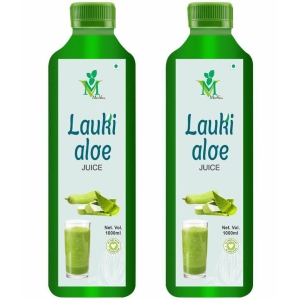 Lauki Aloevera sugar free Juice Pack of 2 - 1000ml