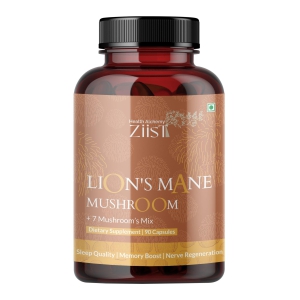 Lion's Mane Mushroom Extract Capsules - 1200mg (90Capsules)