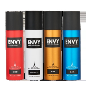 Envy Deodorant Combo SPEED + Absolute + Rush + Dark 120ml*4