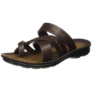 Walkaroo Boy's W5687 Outdoor Sandals-Brown