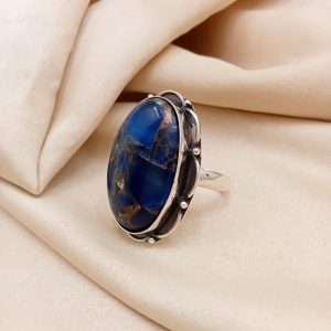 Lapis Quartz Ring