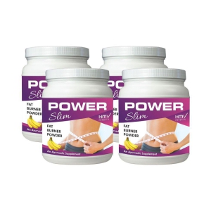 HMV Herbals Power Slim Fat Burner Herbal Banana Powder 400 gm Pack Of 4