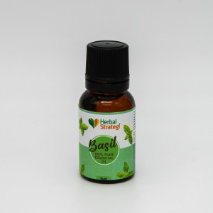 Herbal Essential Oil - Basil Oil - 15 Ml