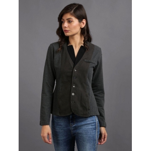 UrGear Women''s Cotton Blend Solid Single Breasted Blazer Jacket-XL