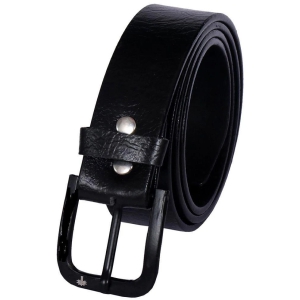 SUNTAP - Black PU Mens Formal Belt ( Pack of 1 ) - None