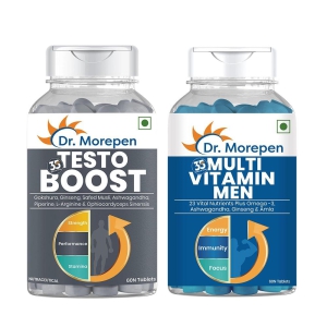 Testo Boost and Multivitamin Men -With Omega 3 & Herbs /Energy & Immunity Booste