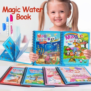 Reusable Magic Water Painting Book