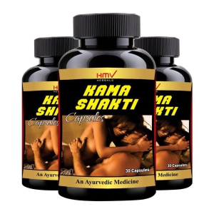 HMV Herbals Kama Shakti Men Power Herbal Capsule 90 no.s Pack of 3