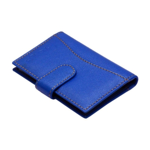 || TOUGH || Blue Leather Card Holder For Men And Women