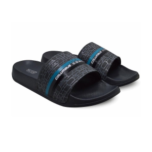 Columbus - Dark Grey Men's Slide Flip Flop - None