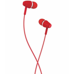 Bell  BLHFK168  3.5 mm Wired Earphone In Ear Active Noise cancellation Red