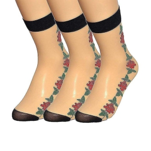 CHINTELS Women Floral Print Calf Length  (Pack of 3)