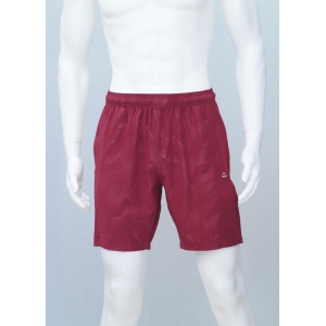 Printed Shorts / Regular / Wine-Medium