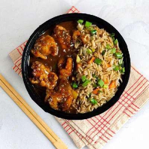 Hot Garlic Chicken Bowl