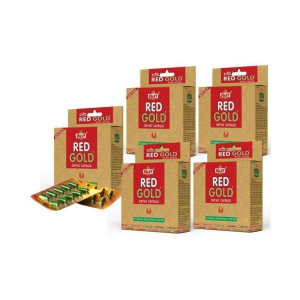 Jolly Pack of 5 Red Gold Ortho Capsule 5 gm Pack Of 5