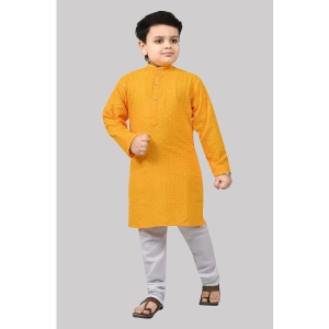 Arshia Fashions - Yellow Cotton Blend Boys ( Pack of 1 ) - None