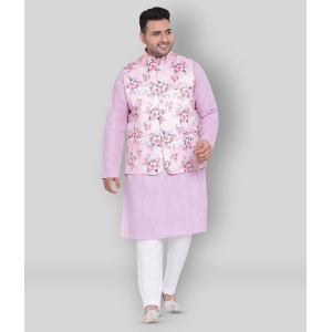 Hangup - Multicolor Polyester Regular Fit Mens Kurta Pyjama Set ( Pack of 1 ) - None