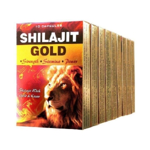 Cackle's Ayurvedic Shilajit Gold 10x3=30 Capsule 10 no.s