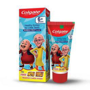 Colgate Kids Motu Patlu Bubble Fruit Flavour Toothpaste 80g