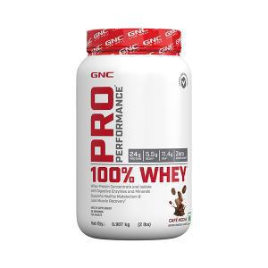 GNC PP 100% Whey Protein Powder  Caf Mocha 2 lbs