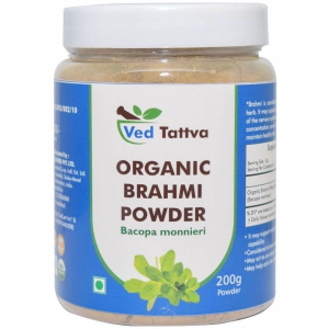 Ved Tattva Organic Brahmi Powder 200 gm Pack Of 1