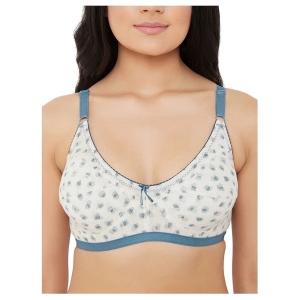 Clovia Cotton Everyday Bra - White - 32C