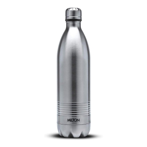 Milton Duo DLX 750 Thermosteel 24 Hours Hot and Cold Water Bottle 700 Ml (Silver)