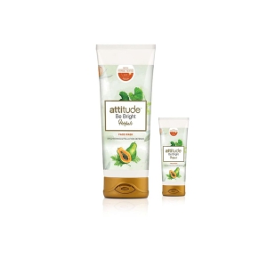 Amway Attitude Be Bright Herbals Face Wash - 100ml, Pack of 2