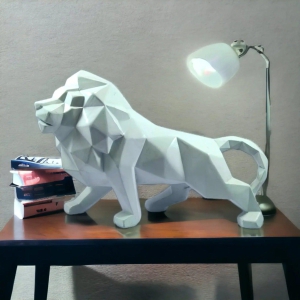 geometric-lion-decorative-sculpture-black