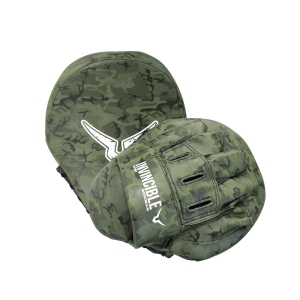 Invincible Commando Punch Mitts, Focus Pad Boxing-Camo