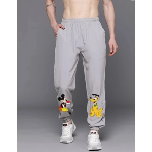 AKTIF Grey Lycra Mens Joggers ( Pack of 1 ) - None