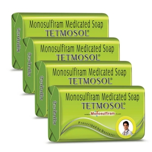 Tetmosol Monosulfiram Medicated Soap | Fights Skin Infections-100gm Pack of 4 x 100g