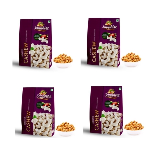 SAPPHIRE Premium Roasted and Masala Delight Cashews/Kaju (320 Grade) - Pack of 4 (250gm X 4)