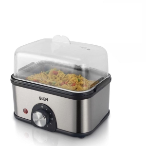 Glen 3 in 1 Electric Multi Cooker - Steam, Cook & Egg Boiler with 350 W (SA 3035MC), 2 Years Warranty