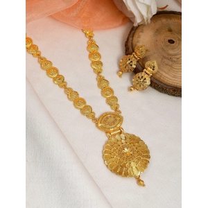 Kusum Long Traditional Surya Necklace Set