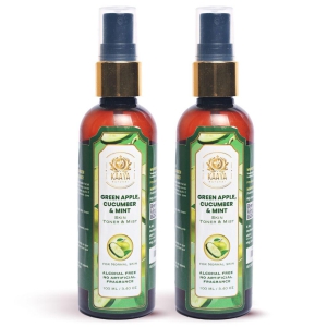 Kaaya Natural Green Apple, Cucumber & Mint Toner & Mist 100ML Bottle (BUY 1 GET 1 FREE)