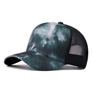 Chokore Tie-dyed Mesh Baseball Cap (Teal)