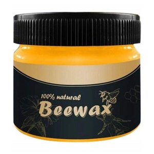 DHSMART Wood Seasoning Beewax Wood Polish Wax Traditional Beeswax Polish for Wood & Furniture 1 no.s