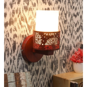 ELIANTE Metal Wall Light Wooden for Living Room, Bedroom, Dining Room, Kitchen