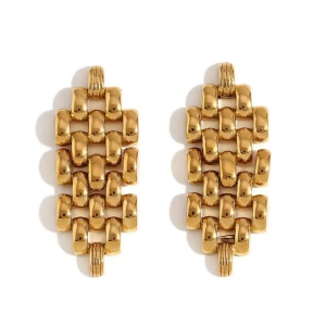 Watchband Statment Earrings