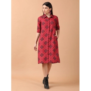 Everly Shirt Dress-XS