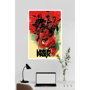 Linkin Park Music Band | Music Artist Poster-12X18