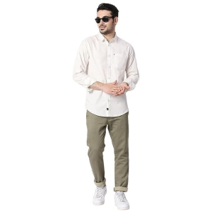 Mens Plane Casual Shirts white color